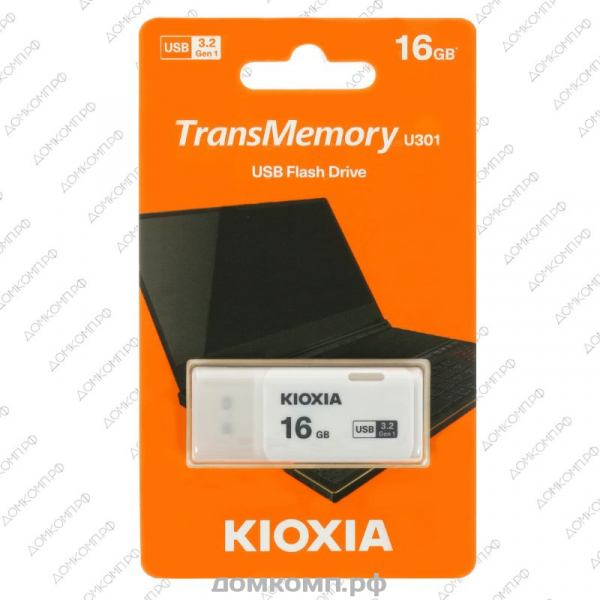 Память USB Flash 16 Гб Kioxia TransMemory U301 недорого. домкомп.рф